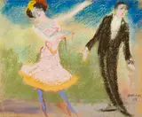 August Macke, Sänger im Cabaret