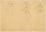 Ferdinand Hodler, Drei Krieger – Skizze für den «Rückzug bei Marignano»