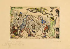James Ensor, La Colère