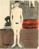 Otto Meyer-Amden, Unbekleideter Jüngling