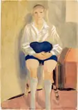Otto Meyer-Amden, Sitzender Schüler