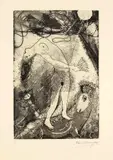 L’Écuyère et le violoniste by Marc Chagall, sold Sep 2020