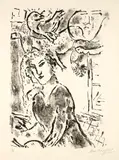 Autoportrait à la fenêtre by Marc Chagall, sold Sep 2020