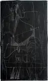 Le Corbusier, Femme à la bougie et avec mains croisées sur le thème d’Icône I