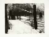 Emil Nolde, Hamburg, Landungsbrücke
