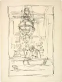 Alberto Giacometti, La Mère de l’artiste dans la «stua» à Stampa