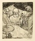 Emil Nolde, Kranker, Arzt, Tod und Teufel