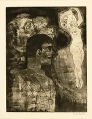 Tänzerin by Emil Nolde, sold Sep 2020