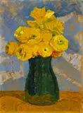 Sigismund Righini, Blumenstillleben mit Ranunkeln