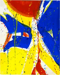 Ohne Titel by Sam Francis, sold Sep 2020