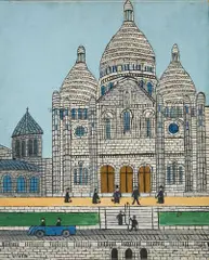 Louis Vivin, Sacré-Coeur in Paris