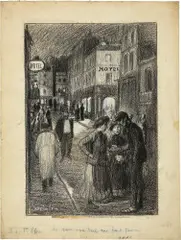 1012 by Théophile Steinlen, 2000, sold Sep 2020