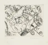 Wassily Kandinsky, Radierung 1916 – No. III
