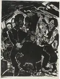 Bauerntanz by Ernst Ludwig Kirchner, sold Jun 2019