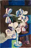 Weisse Cyklamen in schmaler Vase by Ernst Ludwig Kirchner, sold Jun 2019