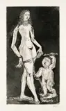 Vénus et l’amour, d’après Cranach by Pablo Picasso, sold Jun 2019