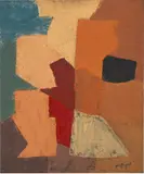 Serge Poliakoff, Composition abstraite