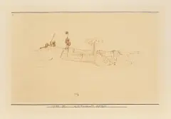 Auf-tauchende Krieger by Paul Klee, 1924, sold Jun 2019