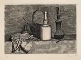 Giorgio Morandi, Natura morta con il panneggio a sinistra