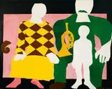 Franz Gertsch, Trompeternachwuchs – auch: Mutter, Vater und Sohn