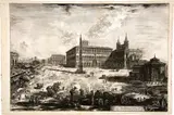 Veduta della Piazza e Basilica di S. Giovanni in Laterano by Giovanni Battista Piranesi, sold Jun 2019