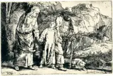 Jesus mit seinen Eltern aus dem Tempel heimkehrend by Rembrandt Harmensz van Rijn, sold Jun 2019