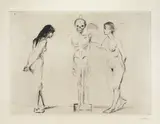 Edvard Munch, Die Frauen und das Gerippe
