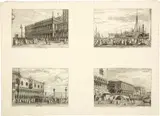 Vier Ansichten aus Venedig by Genannt Canaletto Antonio Canale, sold Jun 2019