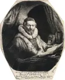 Jan Uytenbogaert, Prediger der Remonstranten by Rembrandt Harmensz van Rijn, sold Jun 2019