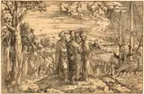 Christus vom Boot predigend by Jan Swart van Groningen, sold Jun 2019