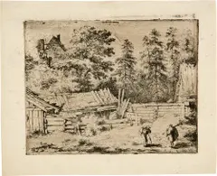 Allart van Everdingen, Die drei Hütten