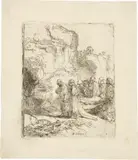 Rembrandt Harmensz van Rijn, Christus zu Grabe getragen