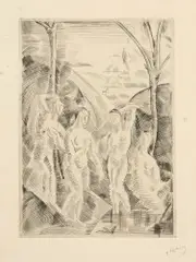 Baigneuses by André Derain, sold Jun 2019