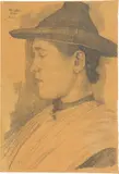 Wilhelm Leibl, Bäuerin in Berbling