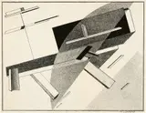 El Lissitzky, Proun B 2 – Lithographie 2 B