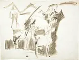 Hirte mit Ziegen by Ernst Ludwig Kirchner, sold Jun 2019