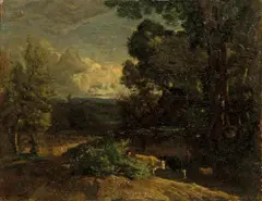 Barthélemy Menn, L’Abreuvoir – Die Tränke