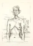 Nu aux fleurs by Alberto Giacometti, sold Jun 2019
