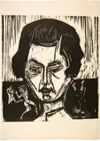 Kopf Nina Hard – Kopf der Tänzerin by Ernst Ludwig Kirchner, sold Jun 2019