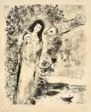 Vierge aux poissons by Marc Chagall, sold Jun 2019