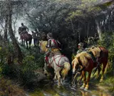Rudolf Koller, Raubritter