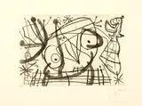 Michel Leiris. Fissures by Joan Miró, sold Jun 2019