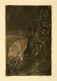 Bewaffnung in einem Gewölbe by Käthe Kollwitz, sold Jun 2019