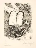 Frontispiz für «Vitraux pour Jérusalem» by Marc Chagall, sold Jun 2019