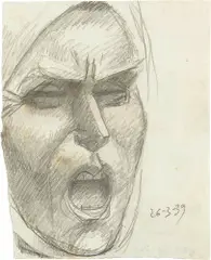 Julio González, Etude pour la tête Montserrat no. 2