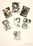 Bonne année by Marc Chagall, sold Jun 2019