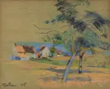 Armand Guillaumin, Village au bord de la mer