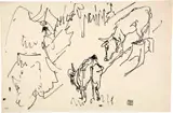 Albert Müller, Kühe auf der Stafelalp