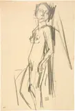 Albert Müller, Weiblicher Akt