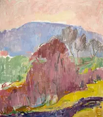 Werner Neuhaus, Landschaft bei der Oschwand